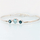 Sinu Three Gem Bracelet